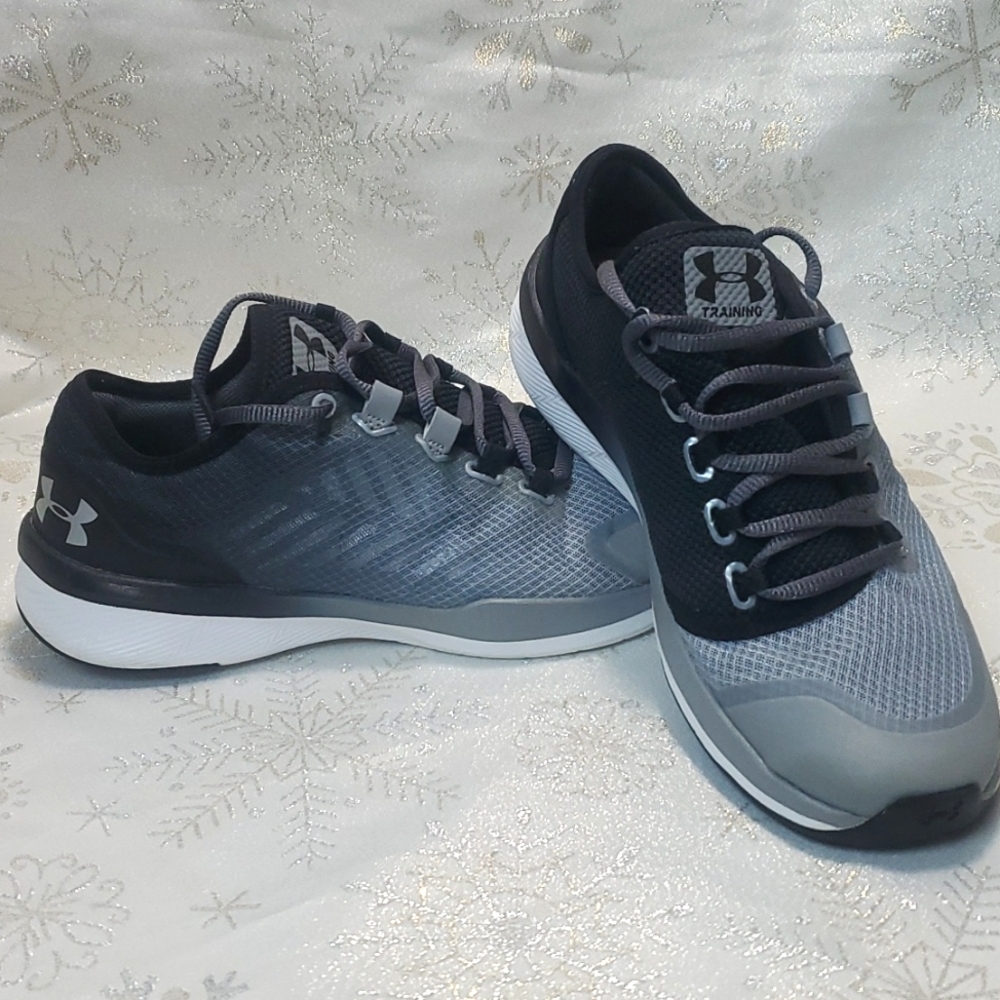 Women's Under Armour Charged Push Cross-Trainer Shoes Size 8.5